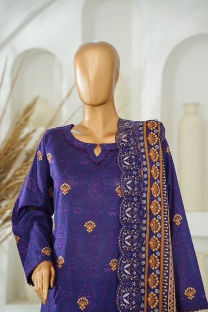 Nishat Laserkari Emb & Printed Lawn 3PC