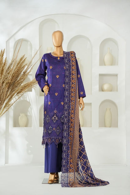 Nishat Laserkari Emb & Printed Lawn 3PC