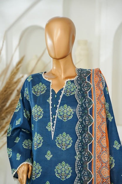 Nishat Laserkari Emb & Printed Lawn 3PC