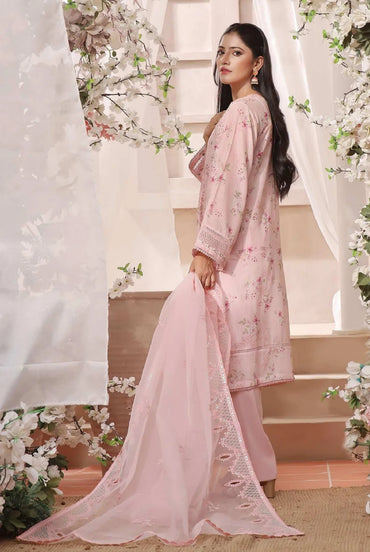 Hira by Dressline Emb Lawn 3-PC