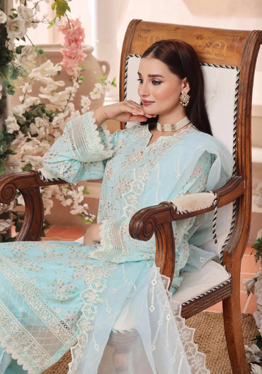 Hira by Dressline Emb Lawn 3-PC