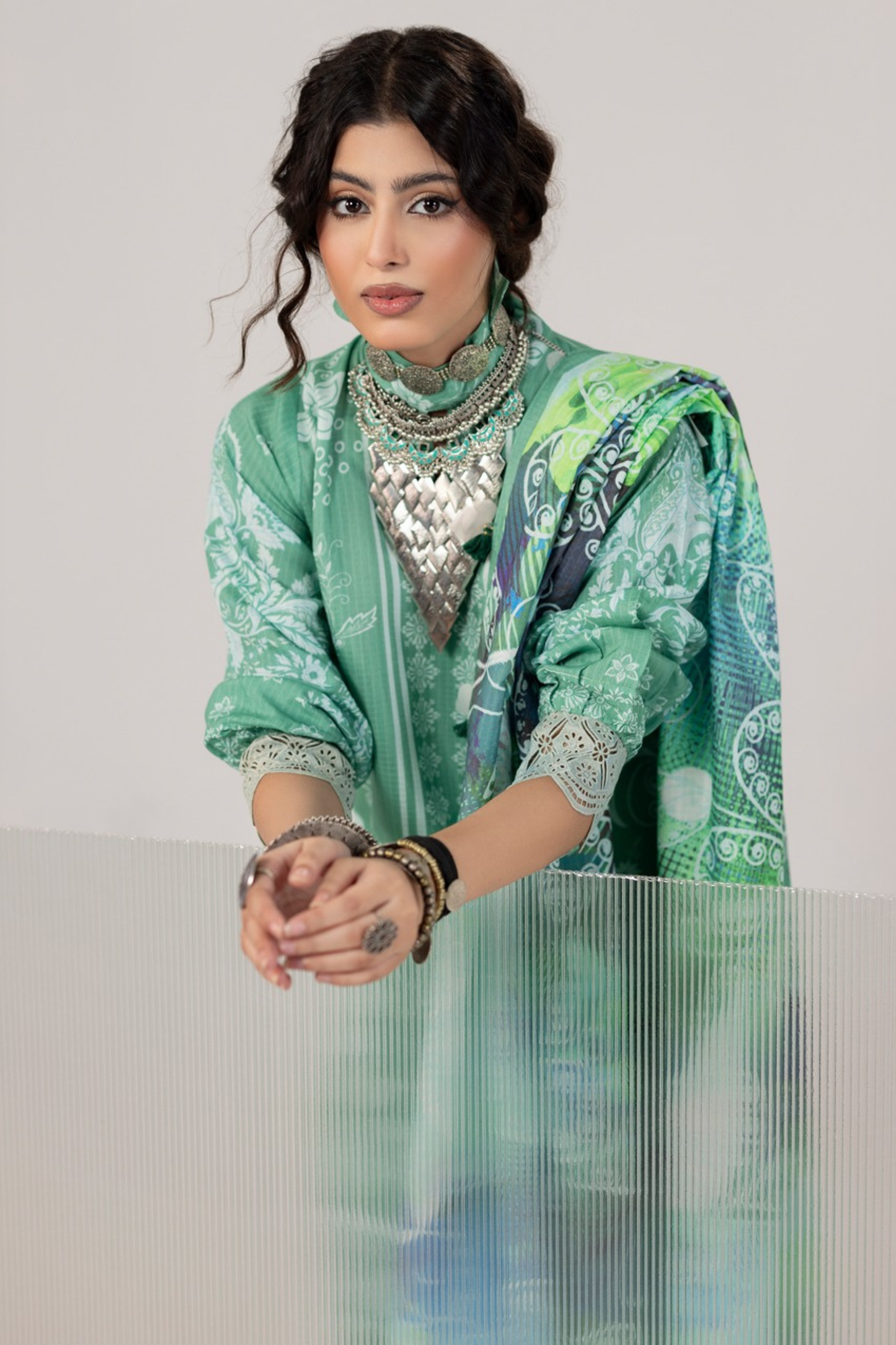 Gulzar By Paltar Premium Fancy Marina 3PC