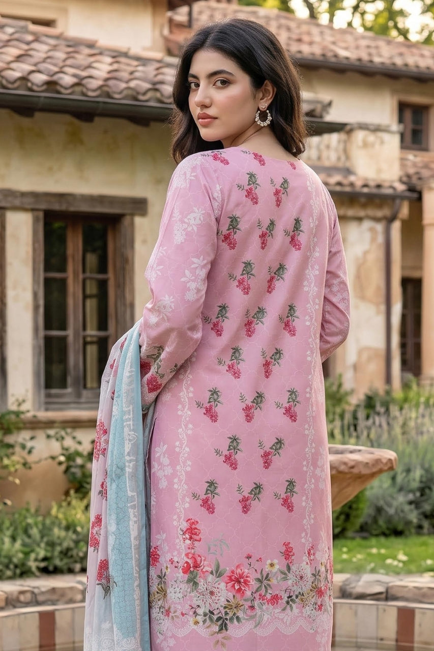 Mashaim Digital Printed Linen 3PC