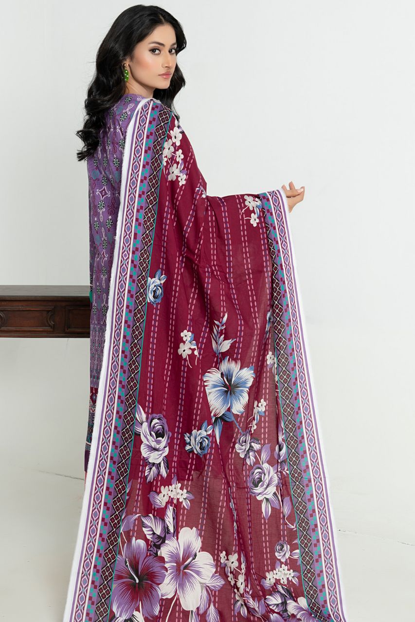 Junoon By Marooj Digital Printed Lawn 3PC