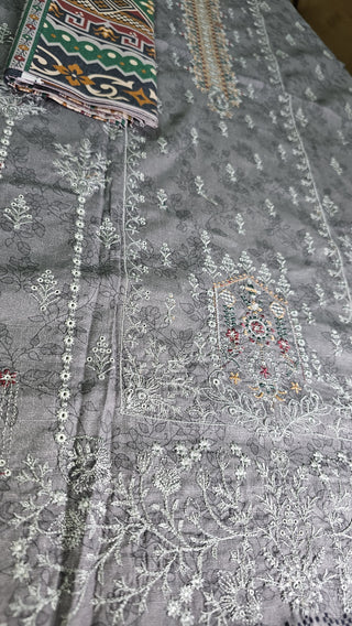 Anaya Noor 3-Pcs Emb Khaddar