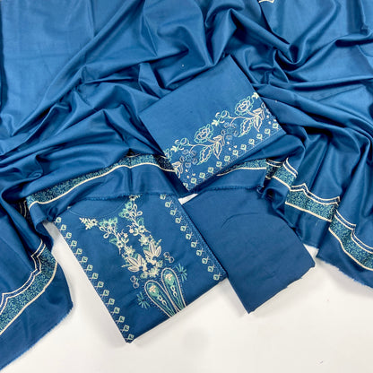 Asim Jofa Luxury Emb Dhanak 3PC