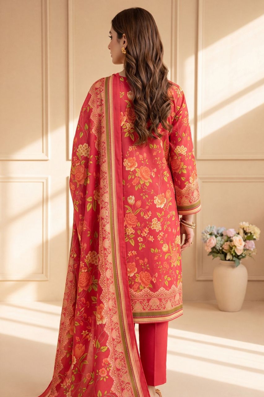Rang Preet Digital Printed Lawn 3PC