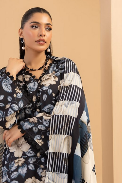 Motifz Premium Printed Linen 3PC