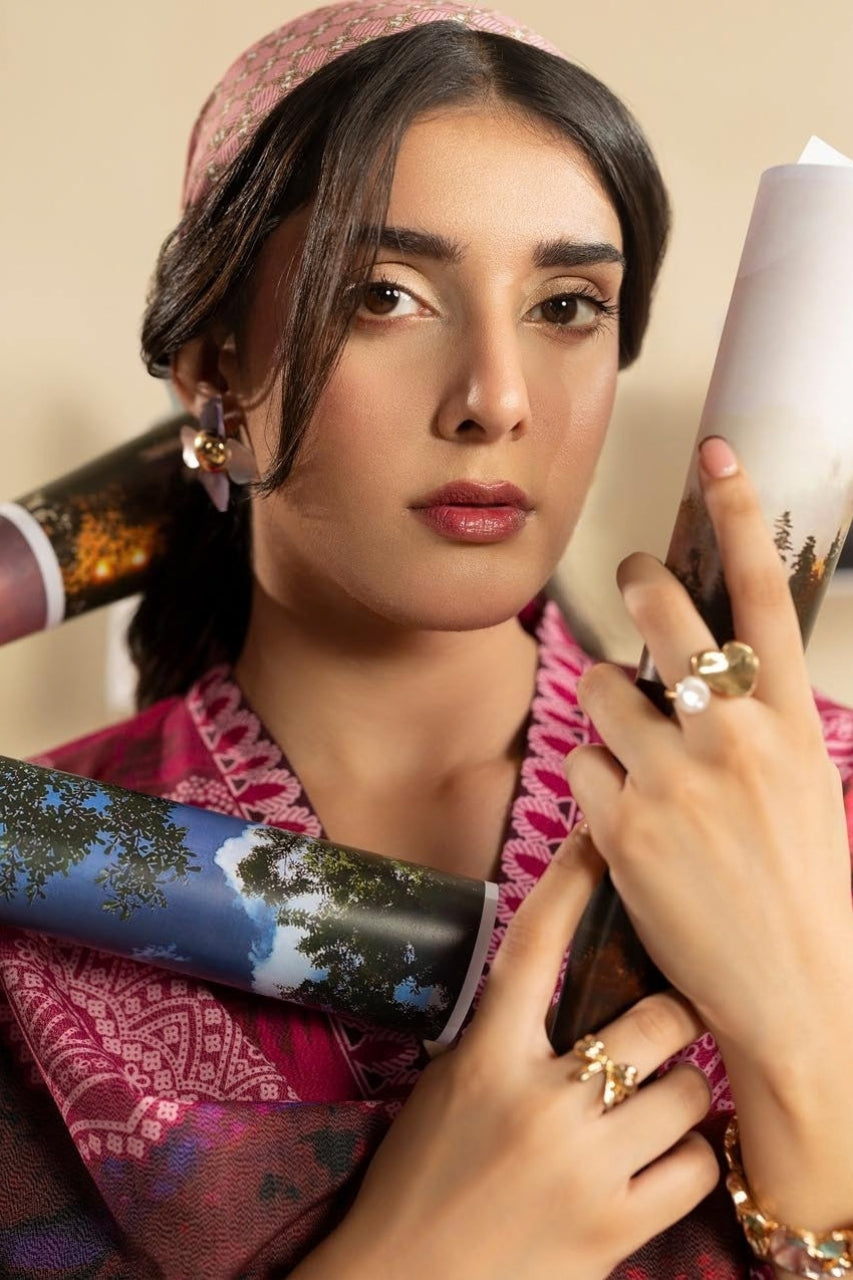 Mahrosh By Paltar Luxury Model Linen 3PC