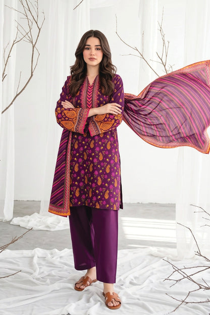 Salina By Regalia Digital Printed Khaddar 3PC