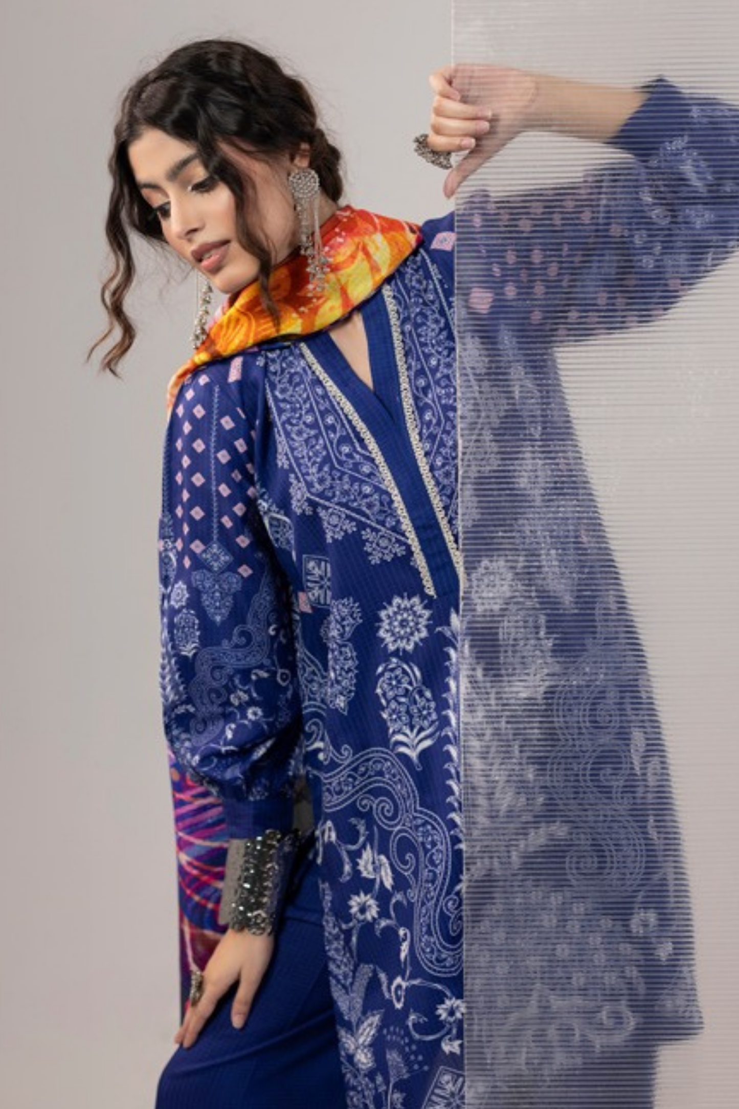 Gulzar By Paltar Premium Fancy Marina 3PC