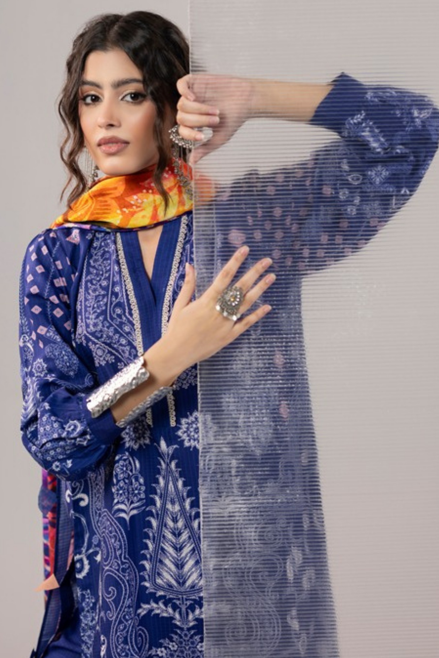 Gulzar By Paltar Premium Fancy Marina 3PC