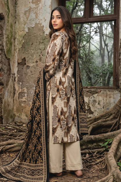 Zesh Digital Printed Khaddar 3PC