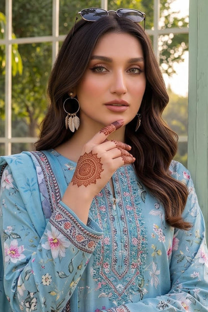 Belleza Digital Printed Khaddar 3PC