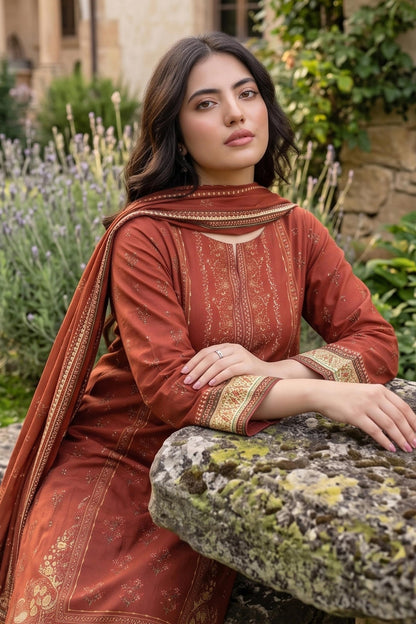 Mashaim Digital Printed Linen 3PC