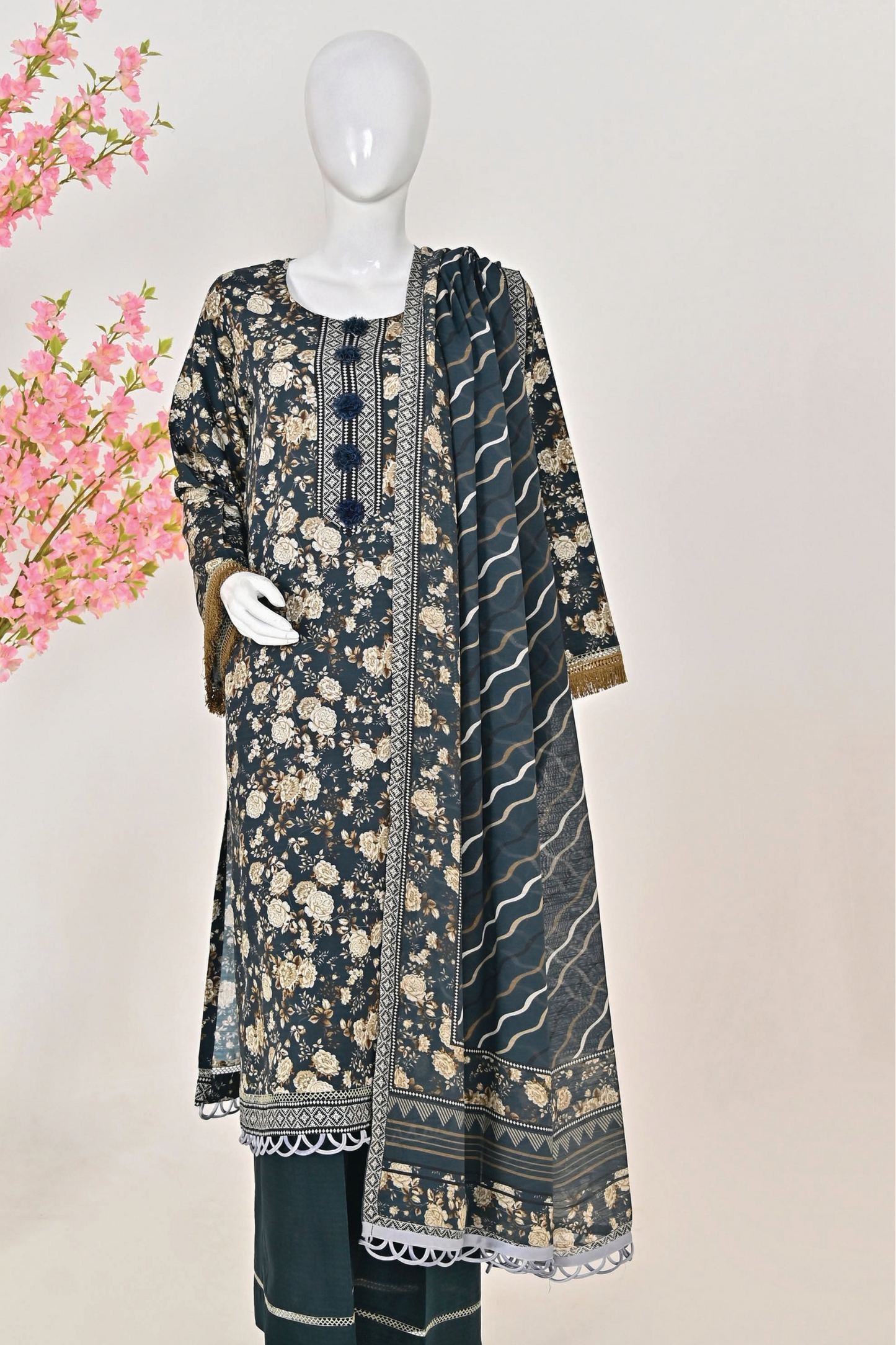 Murashe Printed Viscose 3PC