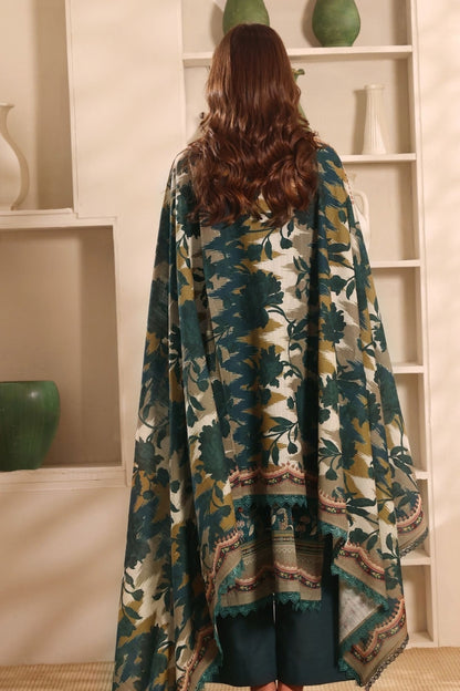 Winter Muse By Zarineh Digital Printed & Emb Khaddar 3PC
