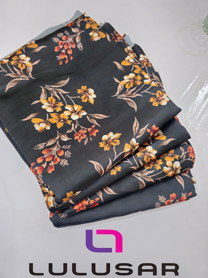 Lulusar Winter Silk Shirt & Trouser 2-Pcs