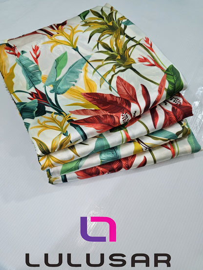 Lulusar Winter Silk Shirt & Trouser 2-Pcs