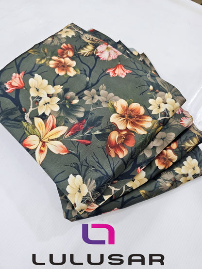 Lulusar Winter Silk Shirt & Trouser 2-Pcs