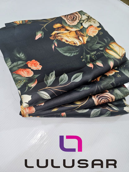 Lulusar Winter Silk Shirt & Trouser 2-Pcs