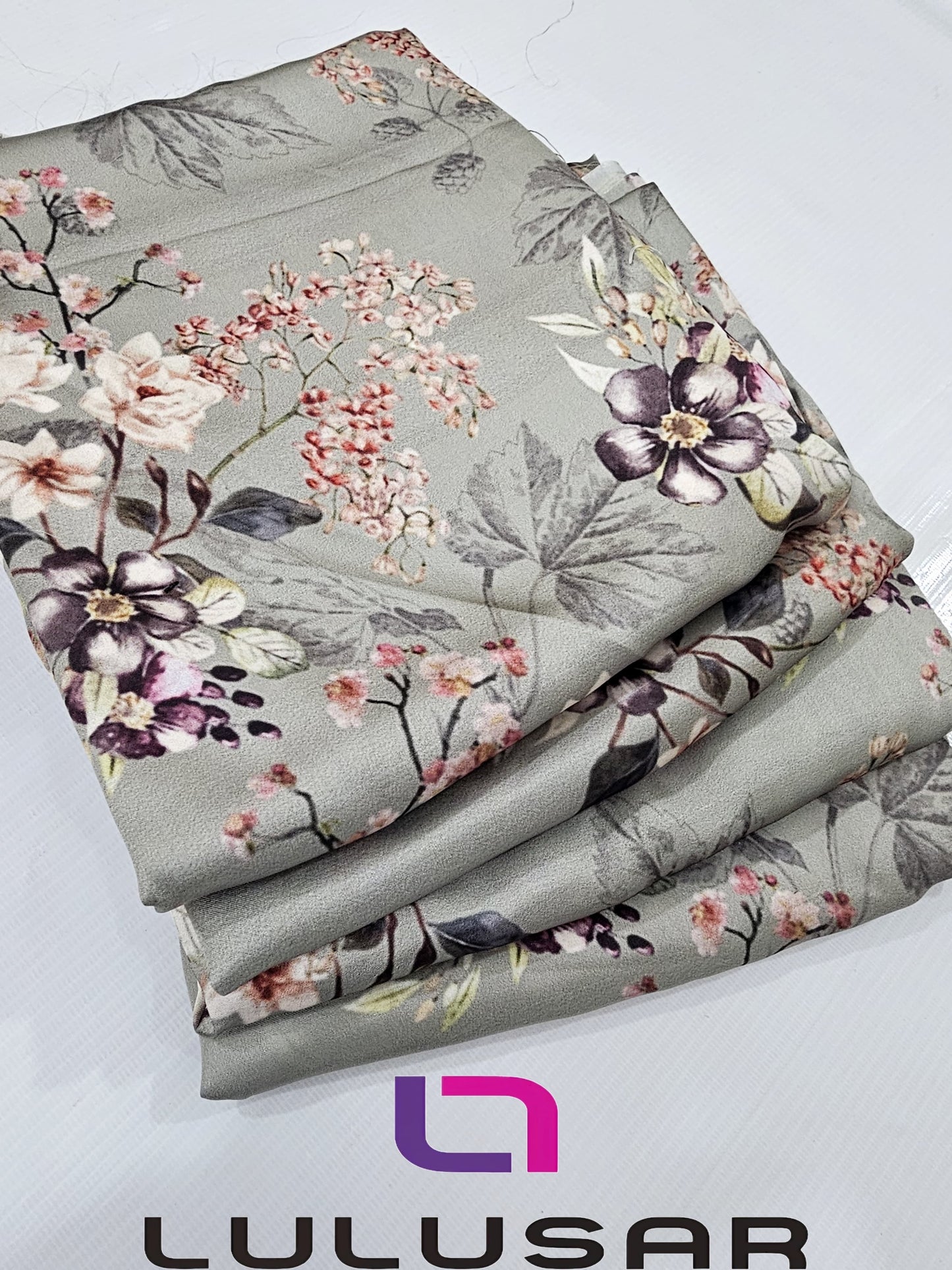 Lulusar Winter Silk Shirt & Trouser 2-Pcs