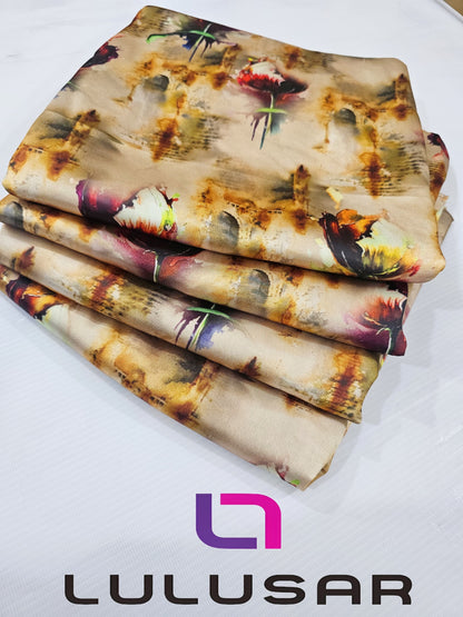 Lulusar Winter Silk Shirt & Trouser 2-Pcs