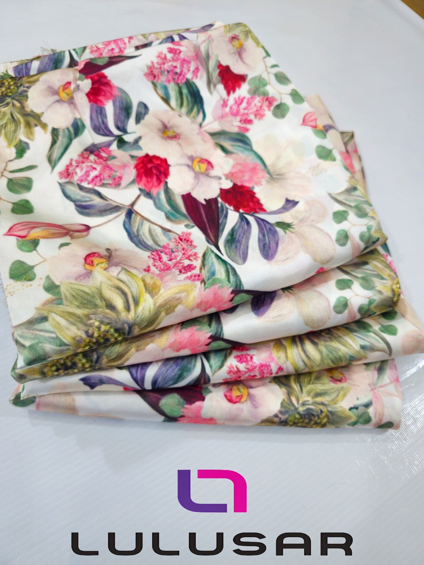 Lulusar Winter Silk Shirt & Trouser 2-Pcs