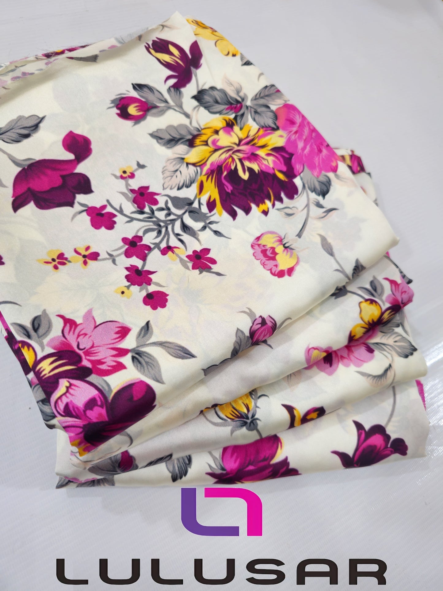 Lulusar Winter Silk Shirt & Trouser 2-Pcs