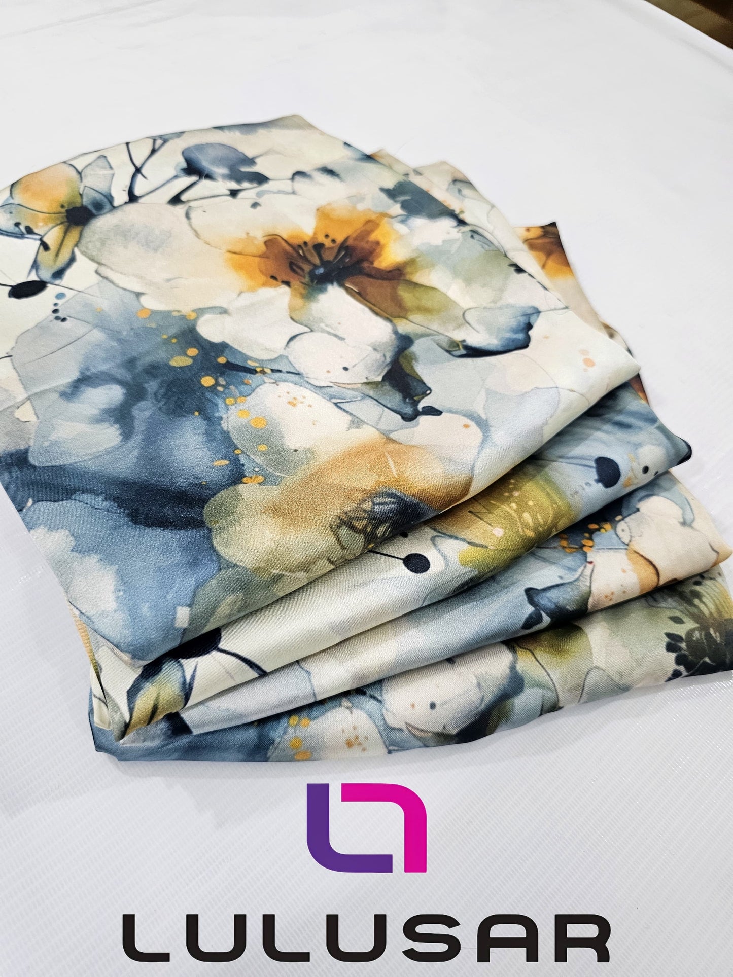 Lulusar Winter Silk Shirt & Trouser 2-Pcs