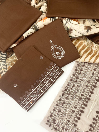 Rang rasiya Emb Luxury Lawn-3PC