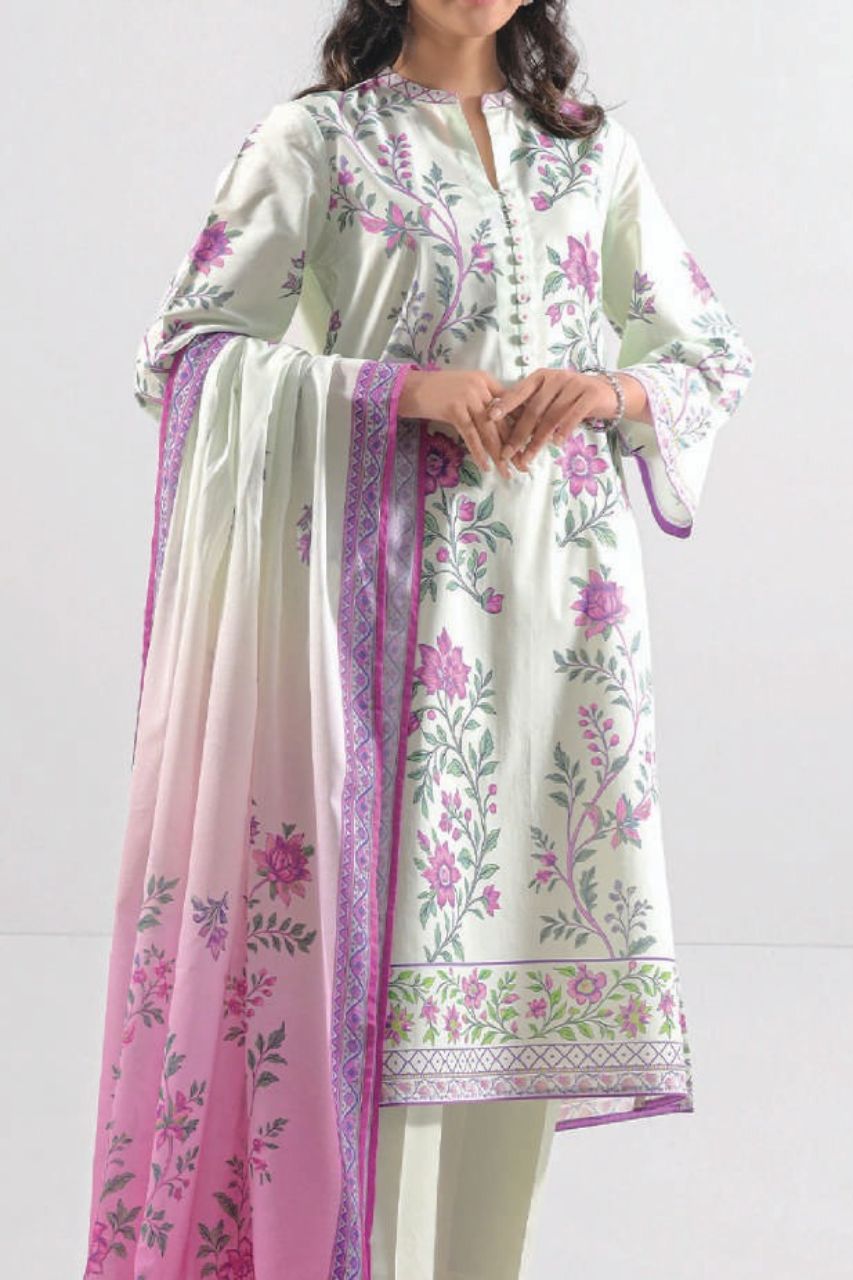 Saya Premium Printed Lawn 3PC