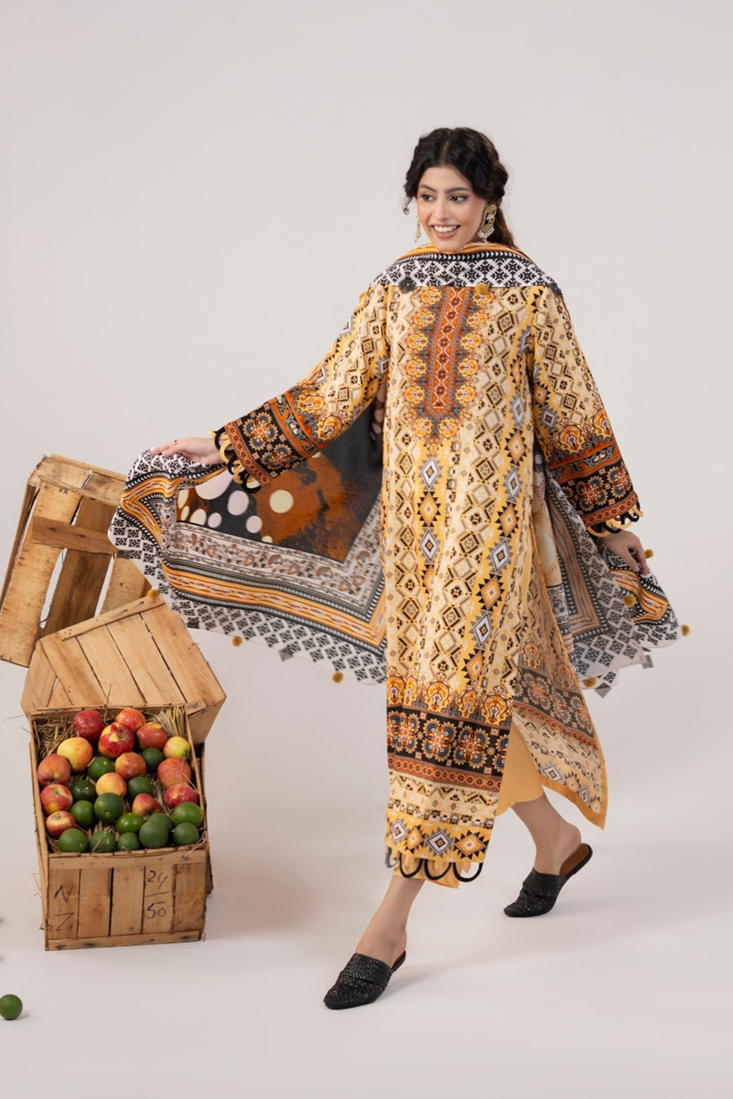 Gulzar By Paltar Premium Fancy Marina 3PC