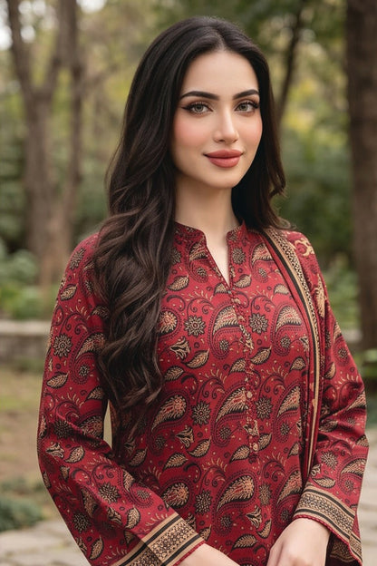 Zesh Digital Printed Khaddar 3PC