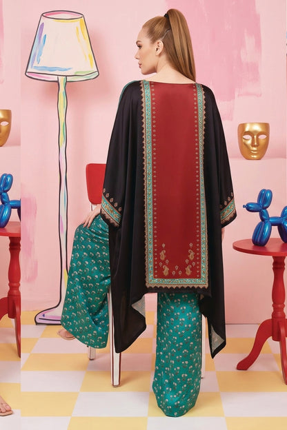 Zesh Printed Silk 2PC