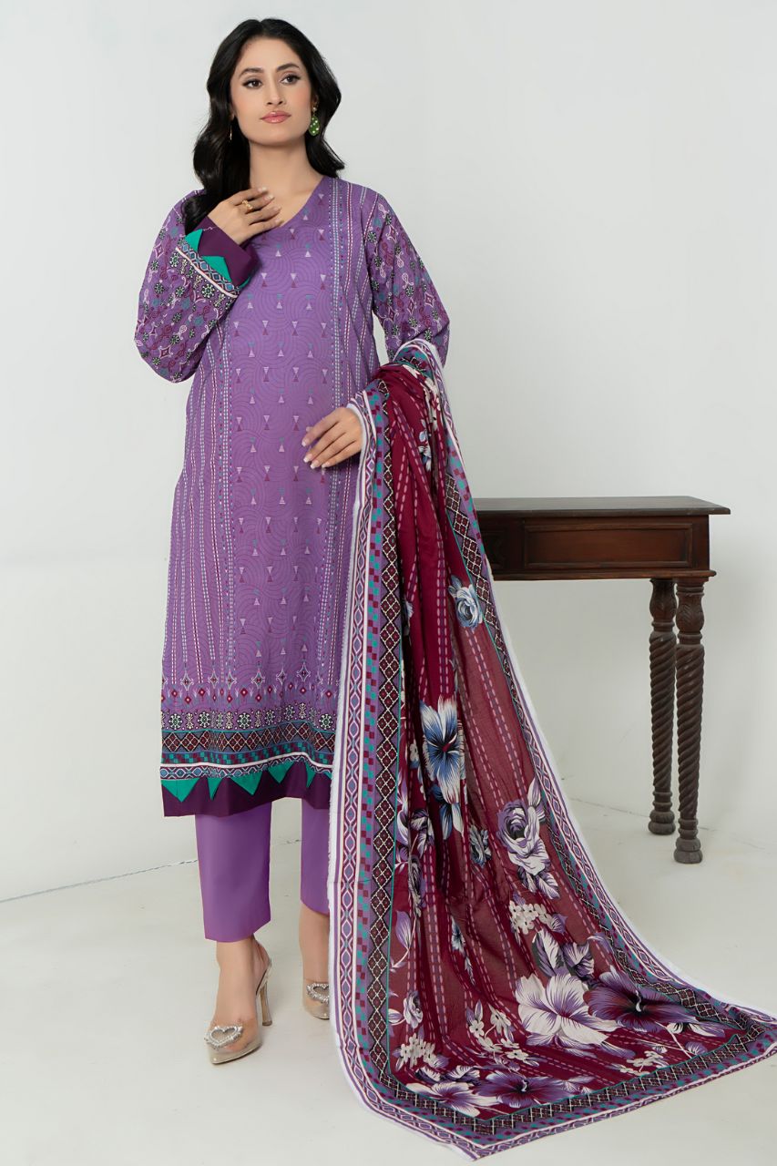 Junoon By Marooj Digital Printed Lawn 3PC