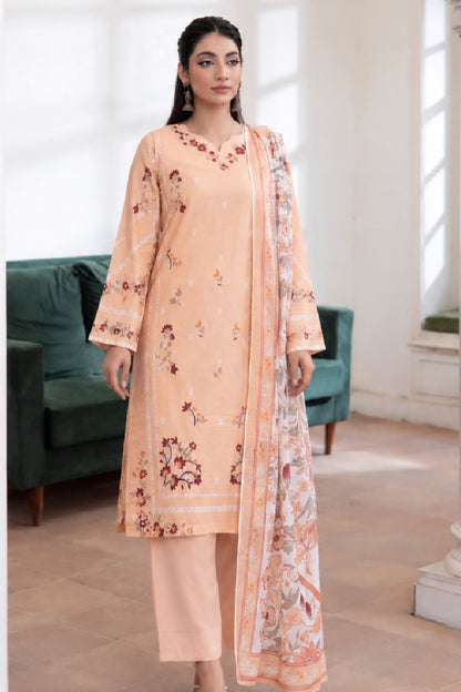 Anaya Noor Digital Printed Stone Linen 3PC