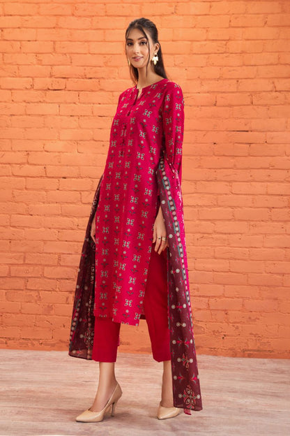 Nishat Digital Printed Lawn 3PC