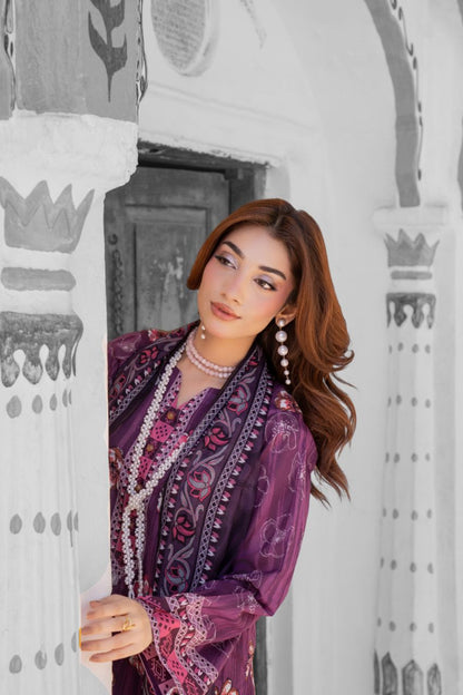 Gulkari By Shanaya Digital Printed Lawn 3PC