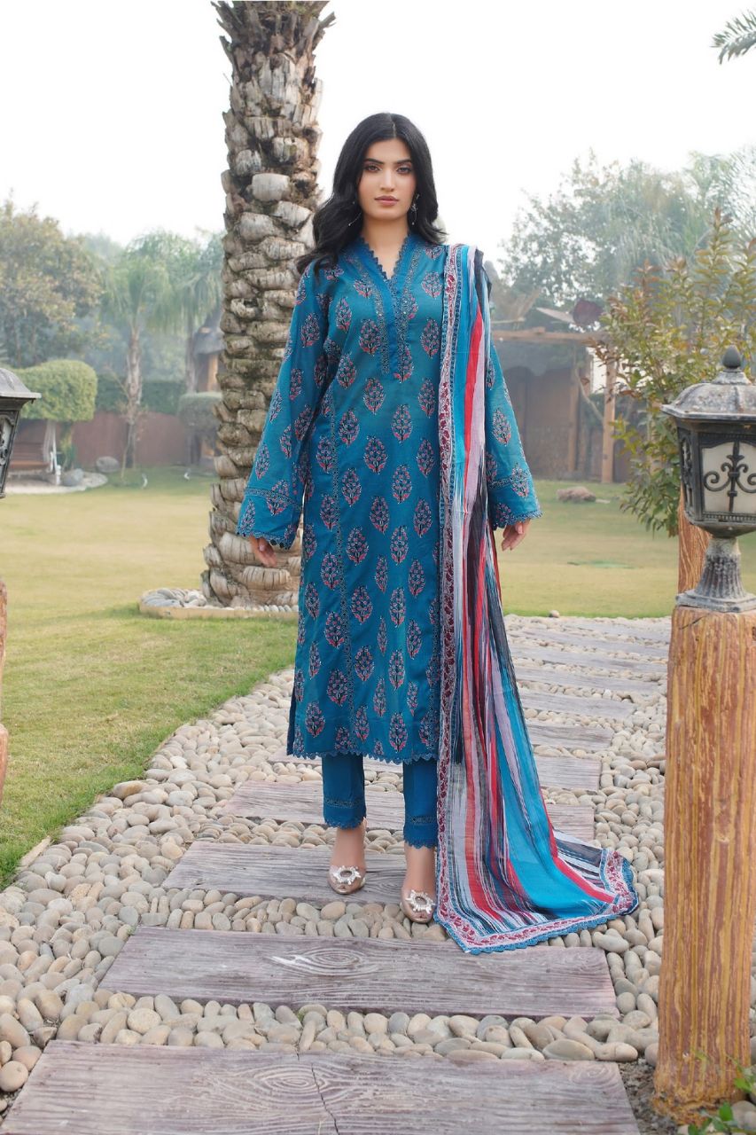 Madham By Lala Digital Printed Lawn 3PC