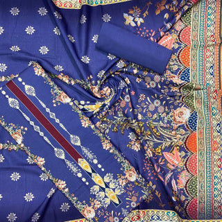 Khaadi Printed Khaddar-3PC