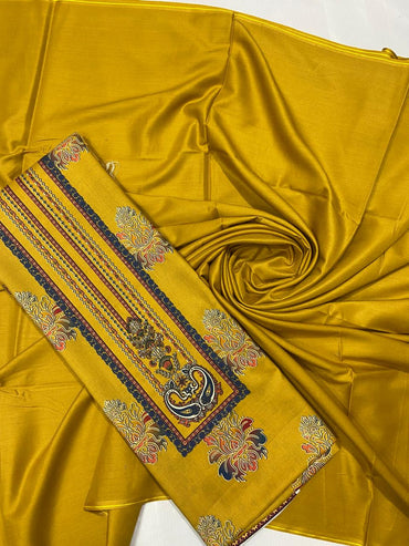 Khaddi Printed Linen Shirt & Trouser-2PC