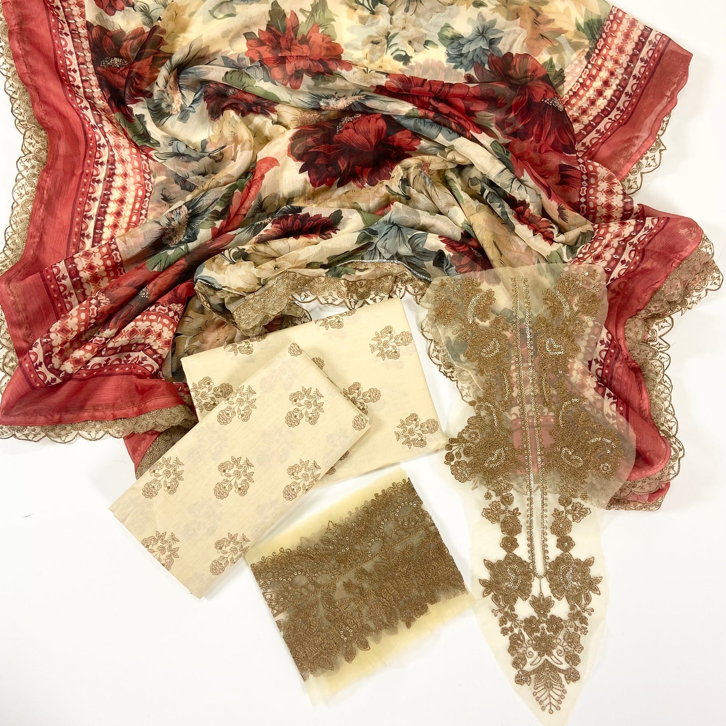 Zainab Chottani Emb Luxury Lawn-3PC