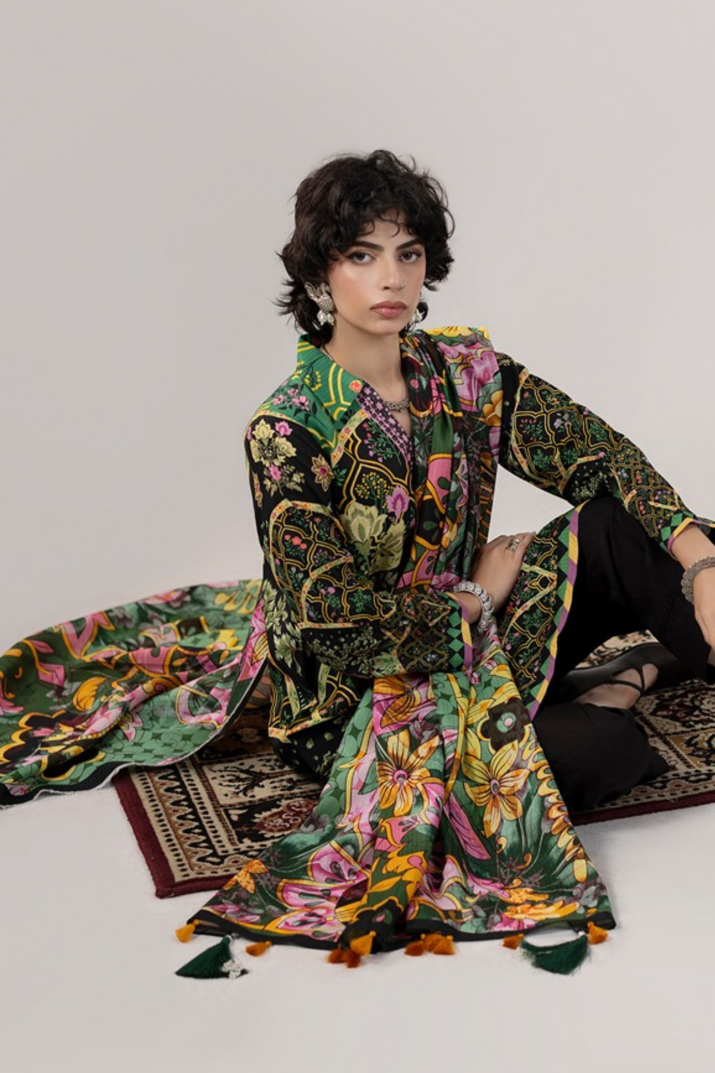 Gulzar By Paltar Premium Fancy Marina 3PC