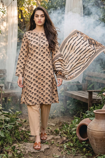 Salina By Regalia Digital Printed Khaddar 3PC