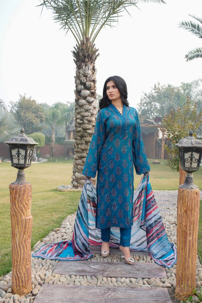 Madham By Lala Digital Printed Lawn 3PC