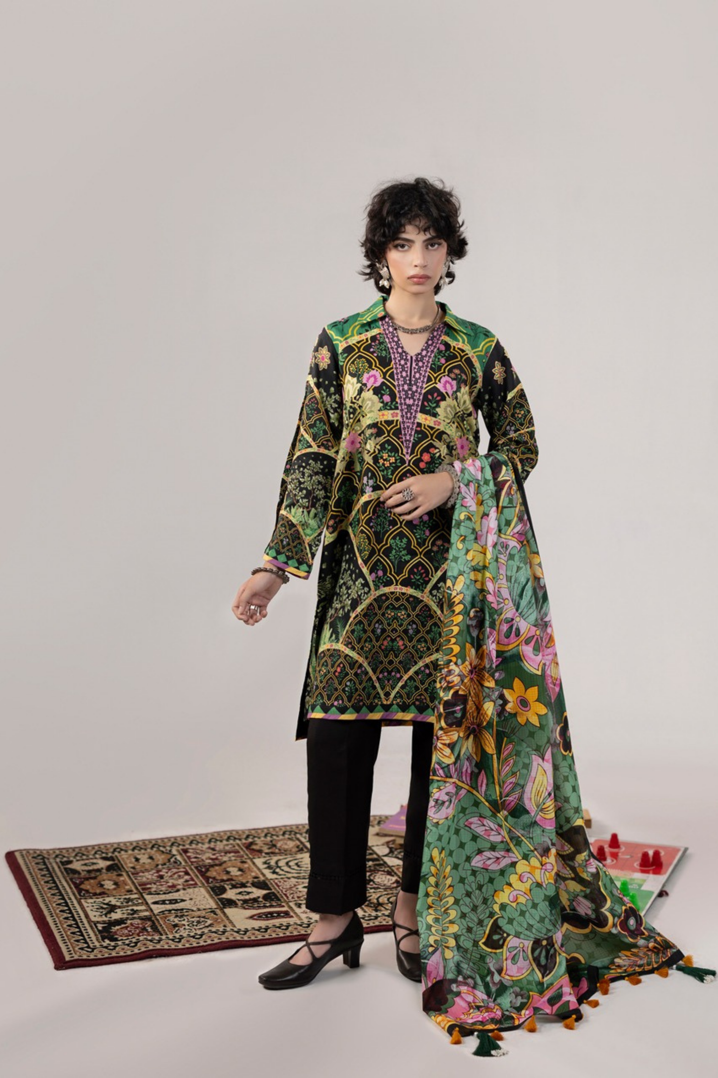Gulzar By Paltar Premium Fancy Marina 3PC