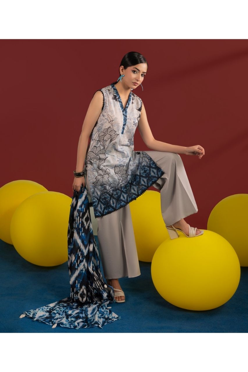 Karwaan By Paltar Premium Printed Lawn 3PC