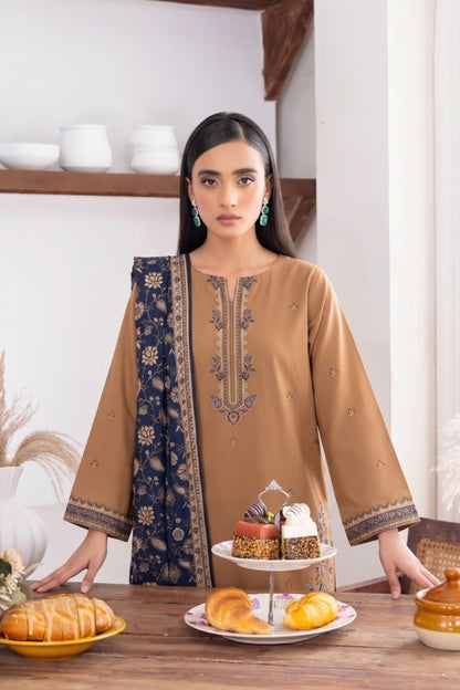 Mannat By Shanaya Digital Printed Stone Linen 3PC