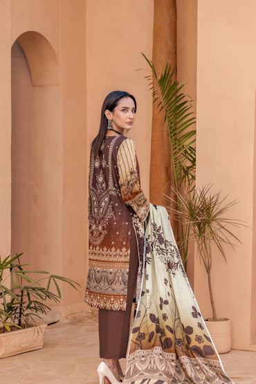 Bahaar By Meeral Premium Digital Printed Lawn 3PC